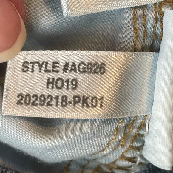 J Crew Y2K Blue Denim Mid Rise Skinny Button Fly Stretch Classic Jeans Size 26 - Picture 8 of 10